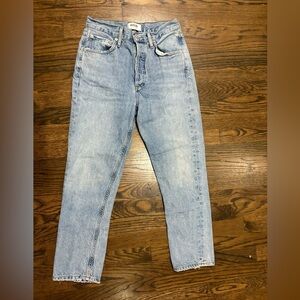 Agolde Light Blue Men's Straight Jeans